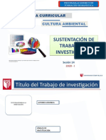 Plantilla de Sustentación