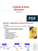 Algorithms & Data Structure: Kiran Waghmare