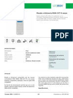 Mando A Distancia RGB+CCT 8 Zonas