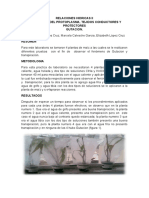 Relaciones Hidricas Ii Hidratacion Del Protoplasma, Tejidos Conductores Y Protectores Gutacion