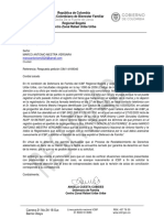 PQR MARCO ANTONIO MESTRA VERGARA Solicita Modificacion de PARD CERRADO