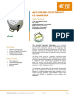 Accustar® Electronic Clinometer: Specifications