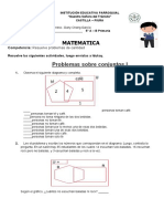 Problemas Sobre Conjuntos I