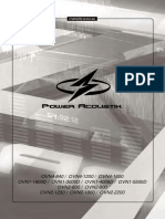 Power Acoustik Ovn1 5500d User Manual