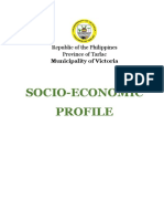 Socio-Economic Profile: Republic of The Philippines Province of Tarlac