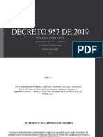 Decreto 957 de 2019