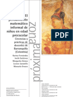 3 - El Pensamiento Matematico Informal de Ninos en Edad Prescolar