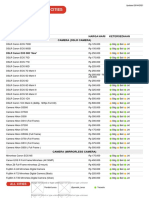 PondokLensa PriceList