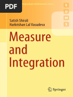 (2019) - Shirali Satish & Vasudeva Lal. Measure and Integration