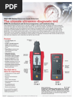 The Ultimate Ultrasonic Diagnostic Tool: ULD-400 Series Ultrasonic Leak Detectors