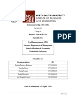 Entrepreneurship (MGT368) : Section:13 Group: 4