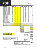 Battery Calculation For VESDA Laser Detectors