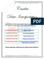 Caselets For Data-Interpretation