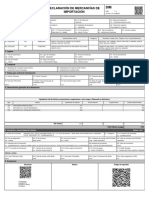 Modelo de Declaracuon Única de Importación