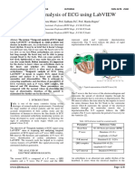 Temporal Analysis of Ecg Using Labview: Prof. Amruta Mhatre, Prof. Sadhana Pai, Prof. Manita Rajput