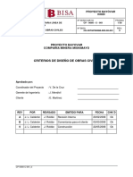 CP-0060-C-001 - 0 Criterios de Diseño de Obras Civiles