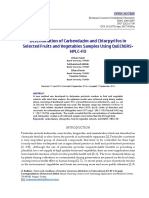 Pesticide in Food