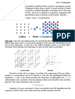 Crystallography 2