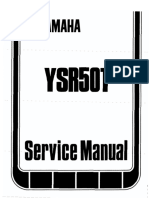 1987 Yamaha Ysr 50t Service Manual