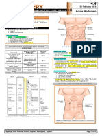 4.4 Acute Abdomen