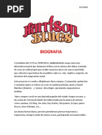 BIOGRAFIA Harrison Blues