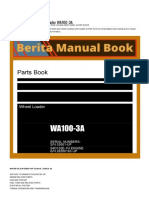 Parts Book Catalog Wheel Loader WA100-3A - Berita Manual Book