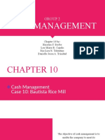 Chapter 10 - Cash Management