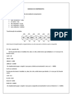 Medidas de Comprimento