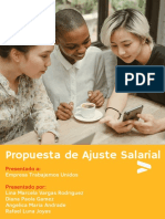 Propuesta de Ajuste Salarial