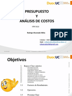 Clase #03 OTK3122-004v - Presupuesto y Análisis de Costos