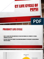 Product Life Cycle of Pepsi - Carpio