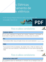 Aula 08 - Dimensionamento de Condutores - Prof Ranoyca