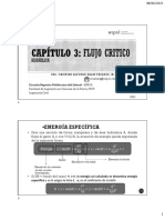 Capitulo 3 - FLUJO CRÍTICO - Apuntes