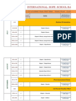 Grade 10 CS Year Plan 2020 - 21