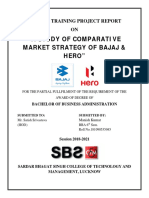 Comparative Market Strategy of Bajaj & Hero