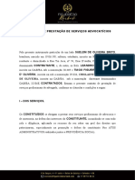 Contrato de Honorários. Adalberto. Ação Revisional e Busca.