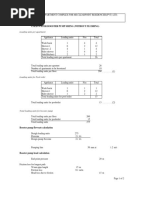 Cold Water Booster Pump Sizing (Without Flushing) : Loading Units Per Apartment