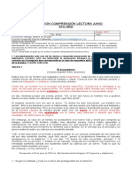 Evaluación Comprensión Lectora 5to Año Junio (1) Nicolas Oyarzun Jirafa