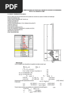 Calculo Cimentacion de Postes