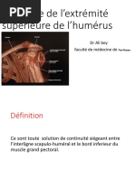 Fracture de Léxtrémité Supérieure de Lhumerus