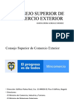 Consejo Superior de Comercio Exterior