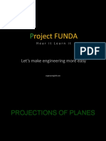 Projection of Planes