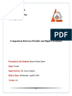 Comparison Between Flexible and Rigid Pavements: University of Kirkuk College of Engineering Civil Department