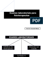 Cinesioterapia Aula 3 Exames Lab