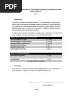 Práctica 1. %humedad en Bicarbonato de Sodio