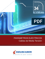 Induscabos Parametros Eletricos Cabos de Media Tensao Espanhol