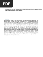 Estimation of Power and Delay of CMOS Phase Detector and Phase-Frequency Detector Using Nano Dimensional MOS Transistor