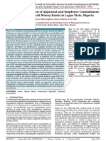 Employee Perception of Appraisal and Employee Commitment in Selected Deposit Money Banks in Lagos State, Nigeria