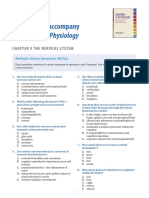 Self-Assessment Questions Chapter 9 The Nervous System