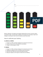 Battery Calibration - Li Ion